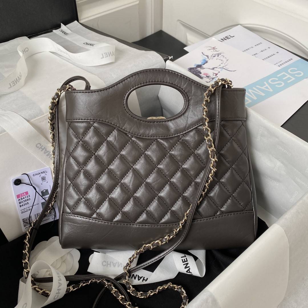 CH*EL23A mini 31 bag AS4133, top quality  Size: 22 * 23 * 5.5cm