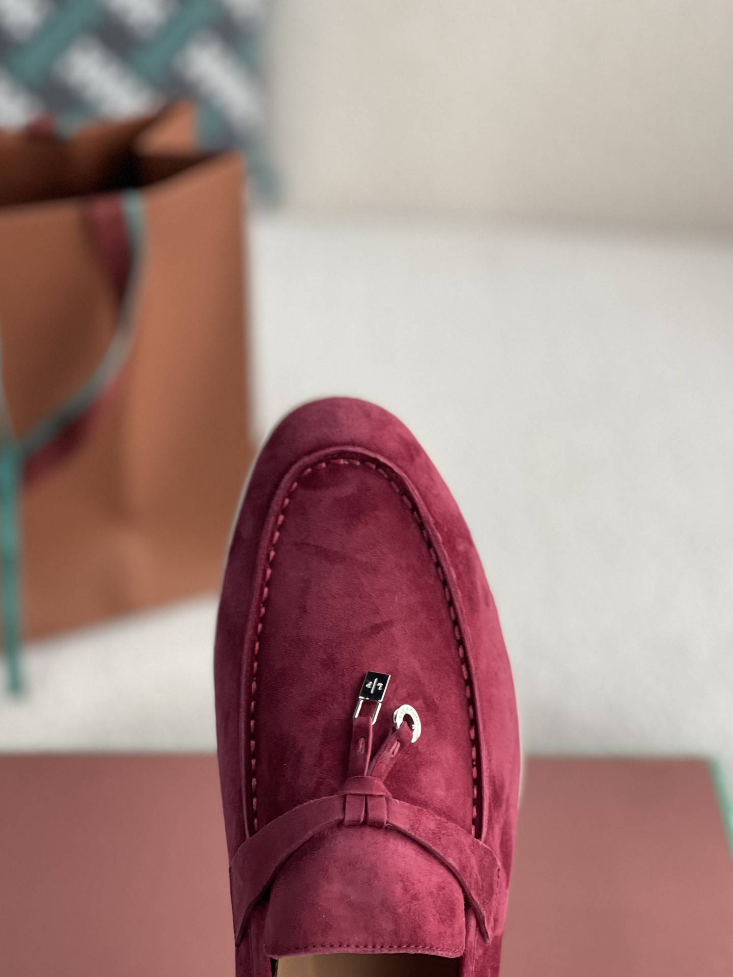 Loro Piana Summer Charms Walk Moccasin Shoes