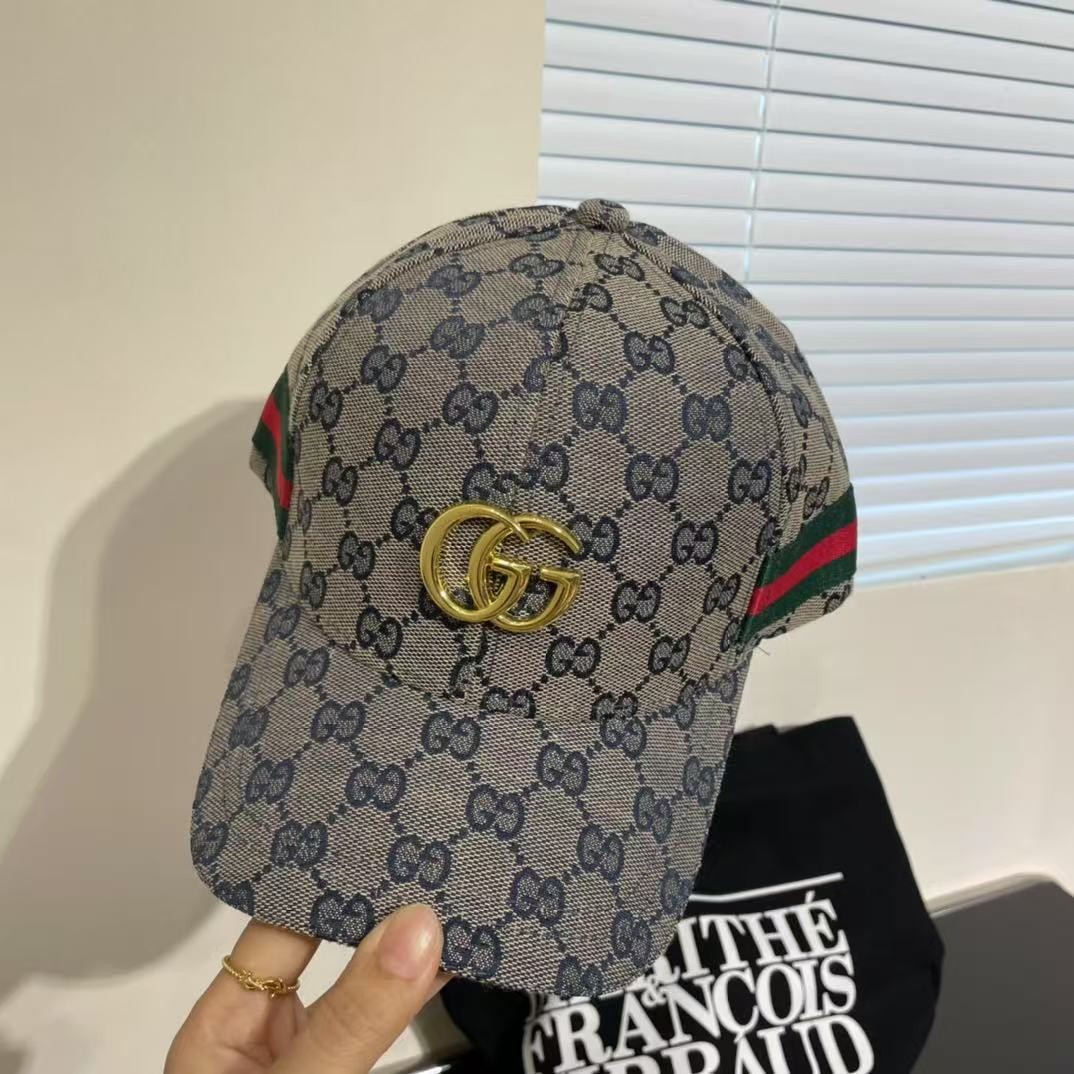 [#4902] G*u*i baseball cap peaked c ap hat