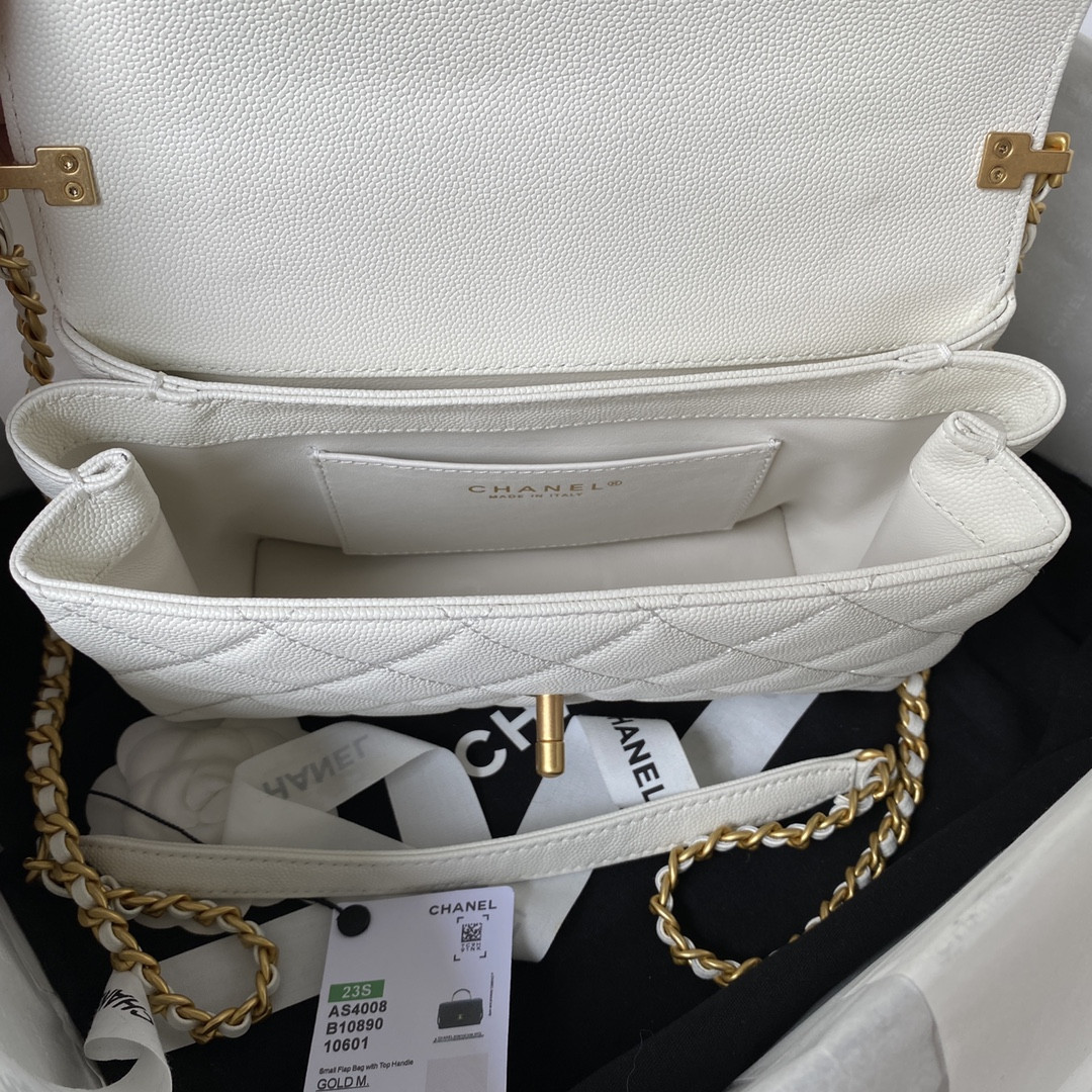 Chanle Small Flap Bag With Top Handle