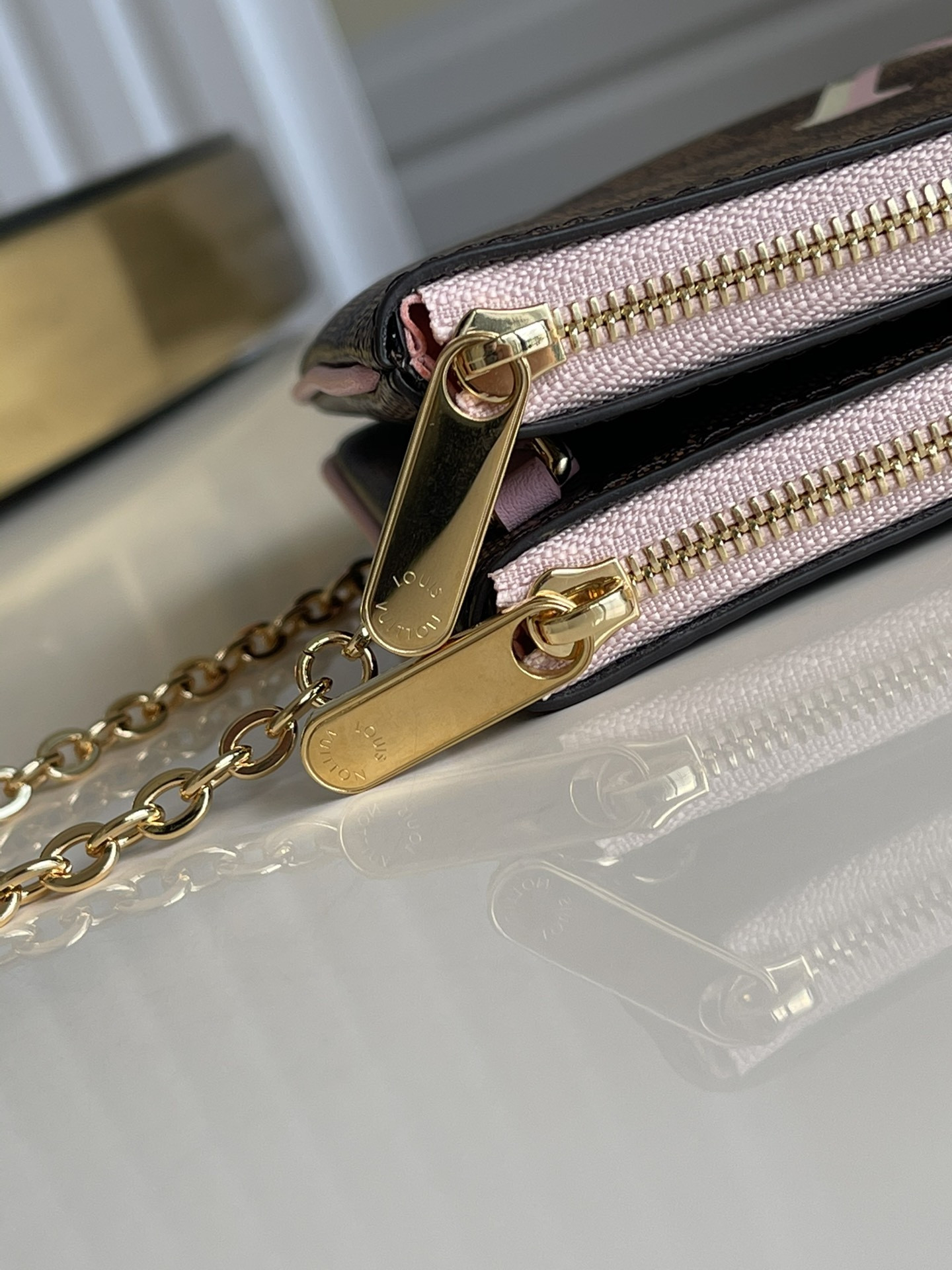 Lv Double Zip Bag