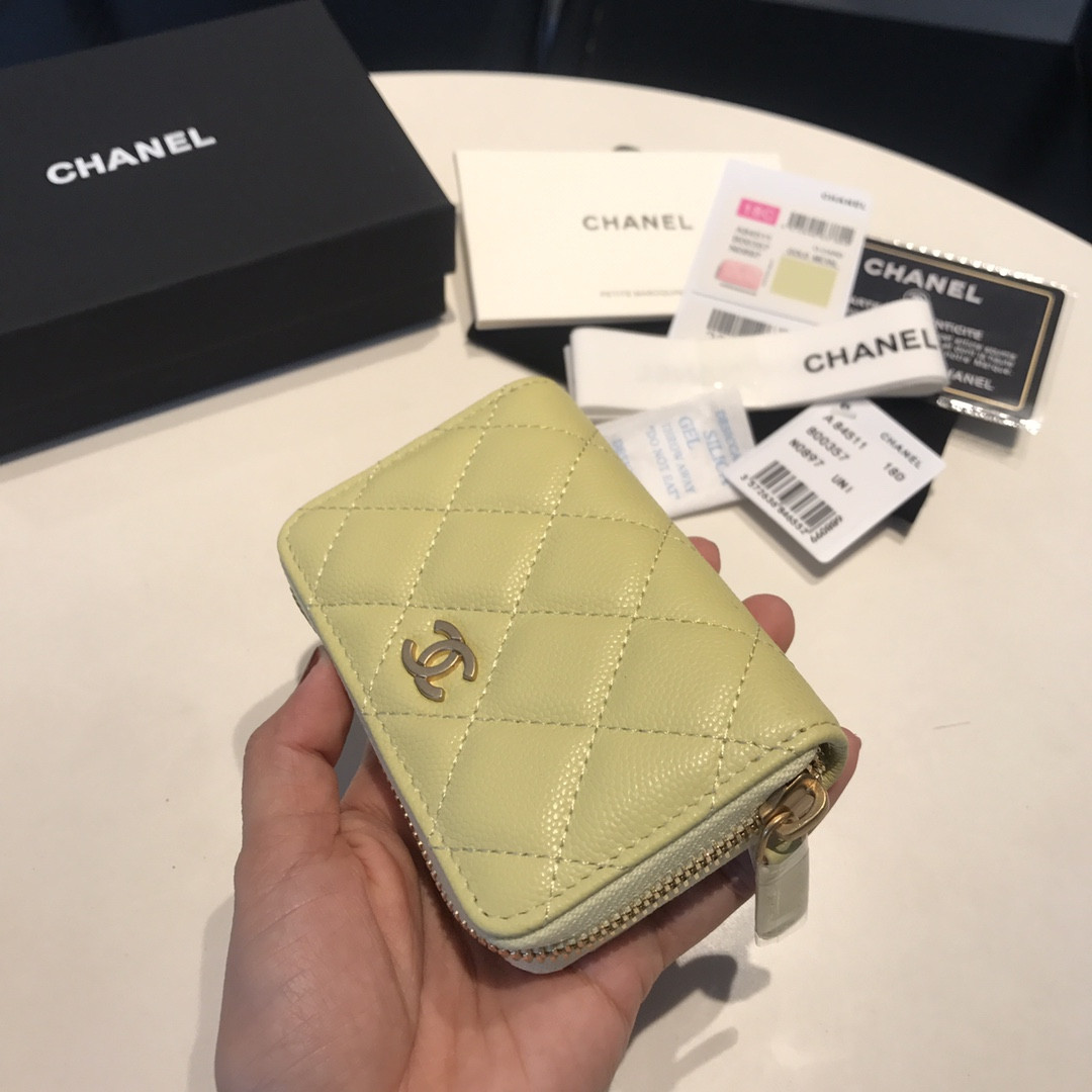 Chanle Zipped Wallet