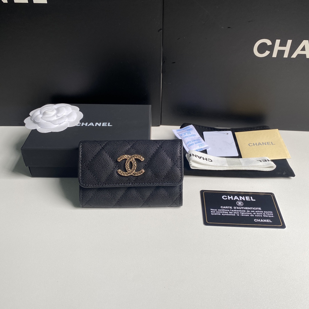 Chanle Flap Wallet