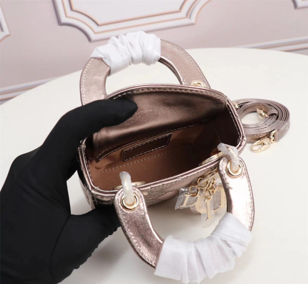 Lady Dior Micro Bag