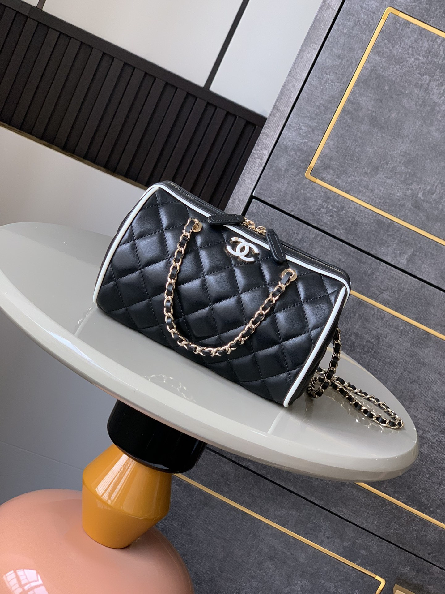 Chanel 25p Bowling Bag