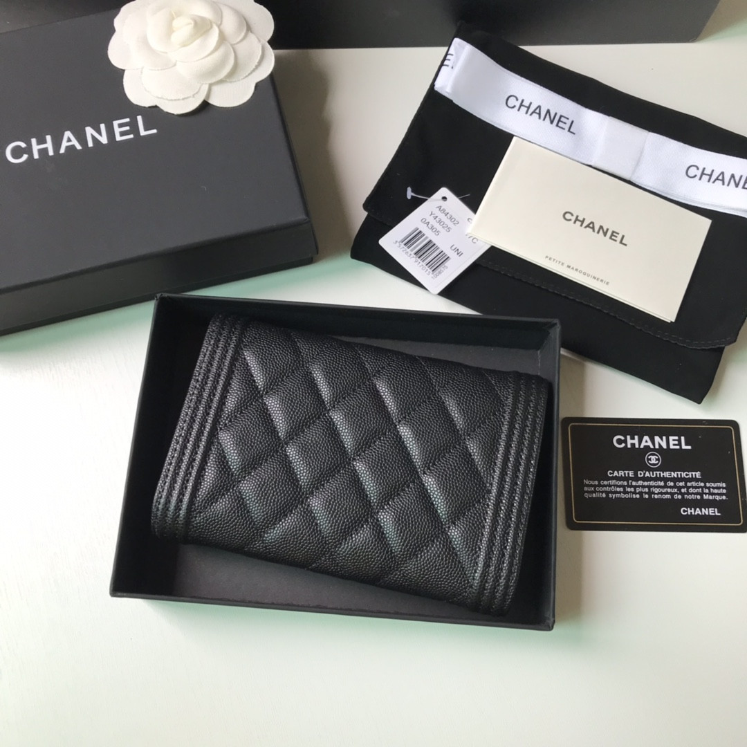 Chanle Flap Wallet