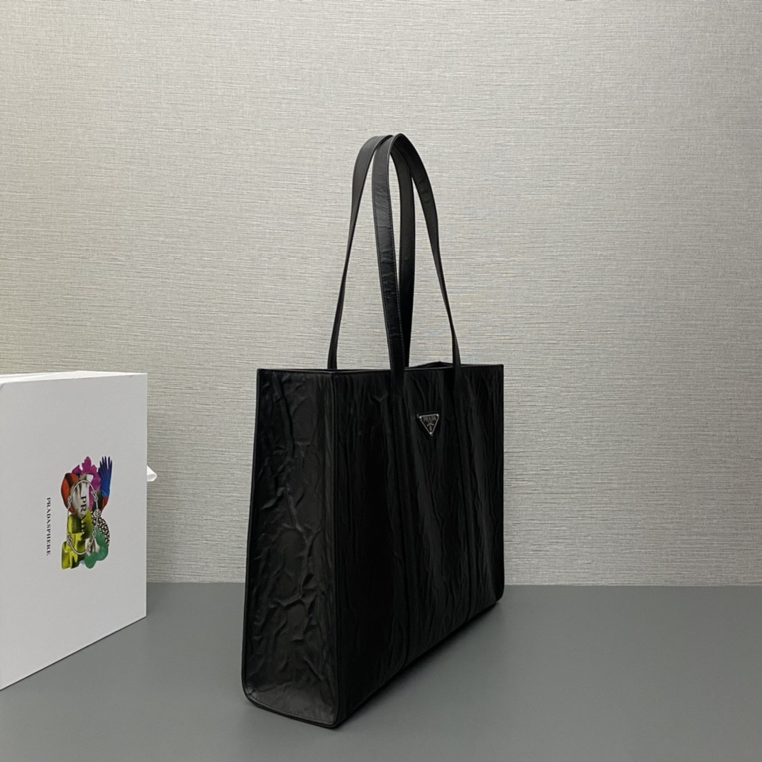 Prada Large Antique Tote Bag