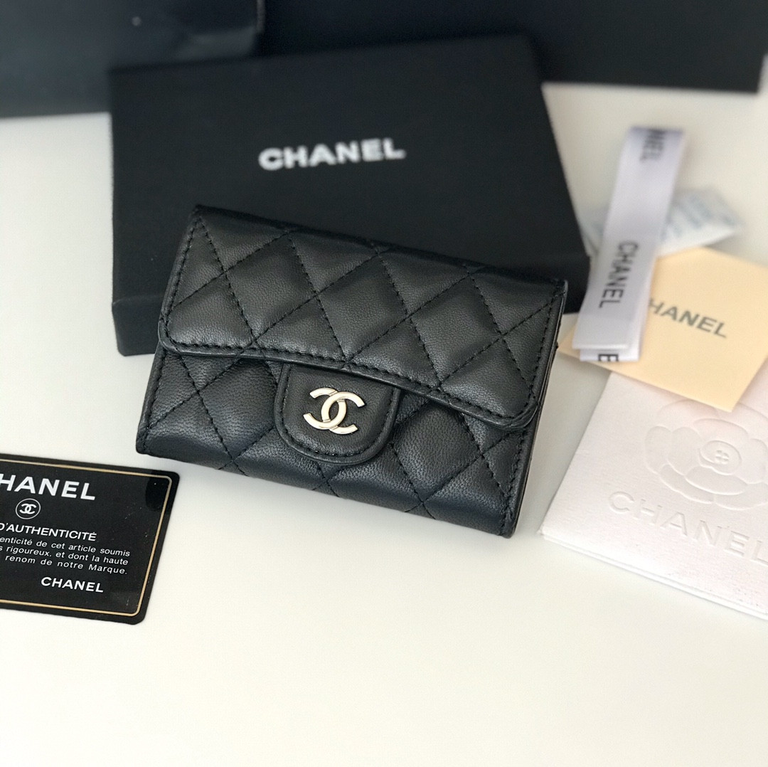 Chanle Flap Wallet